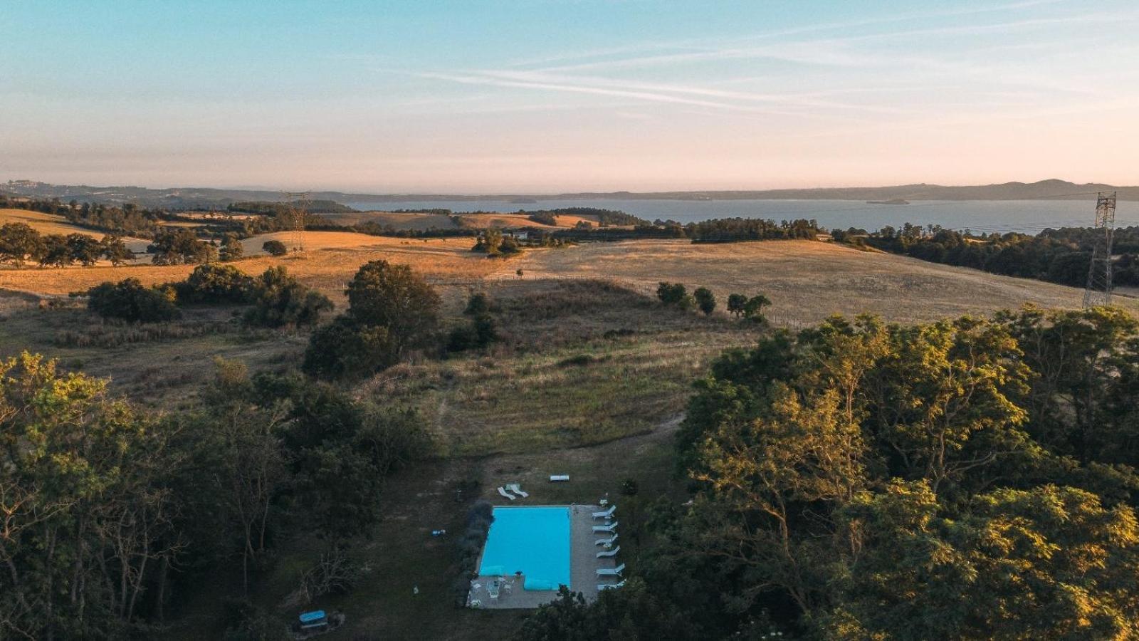 Collina Blu Panzió Bolsena Kültér fotó